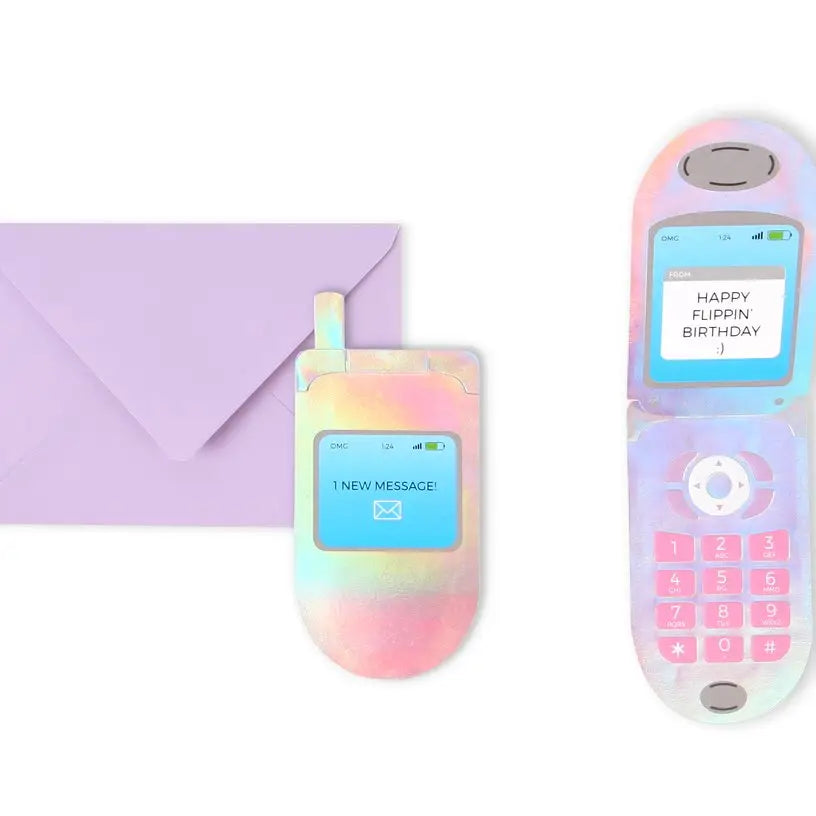 Flip Phone | Pop-Up Card
