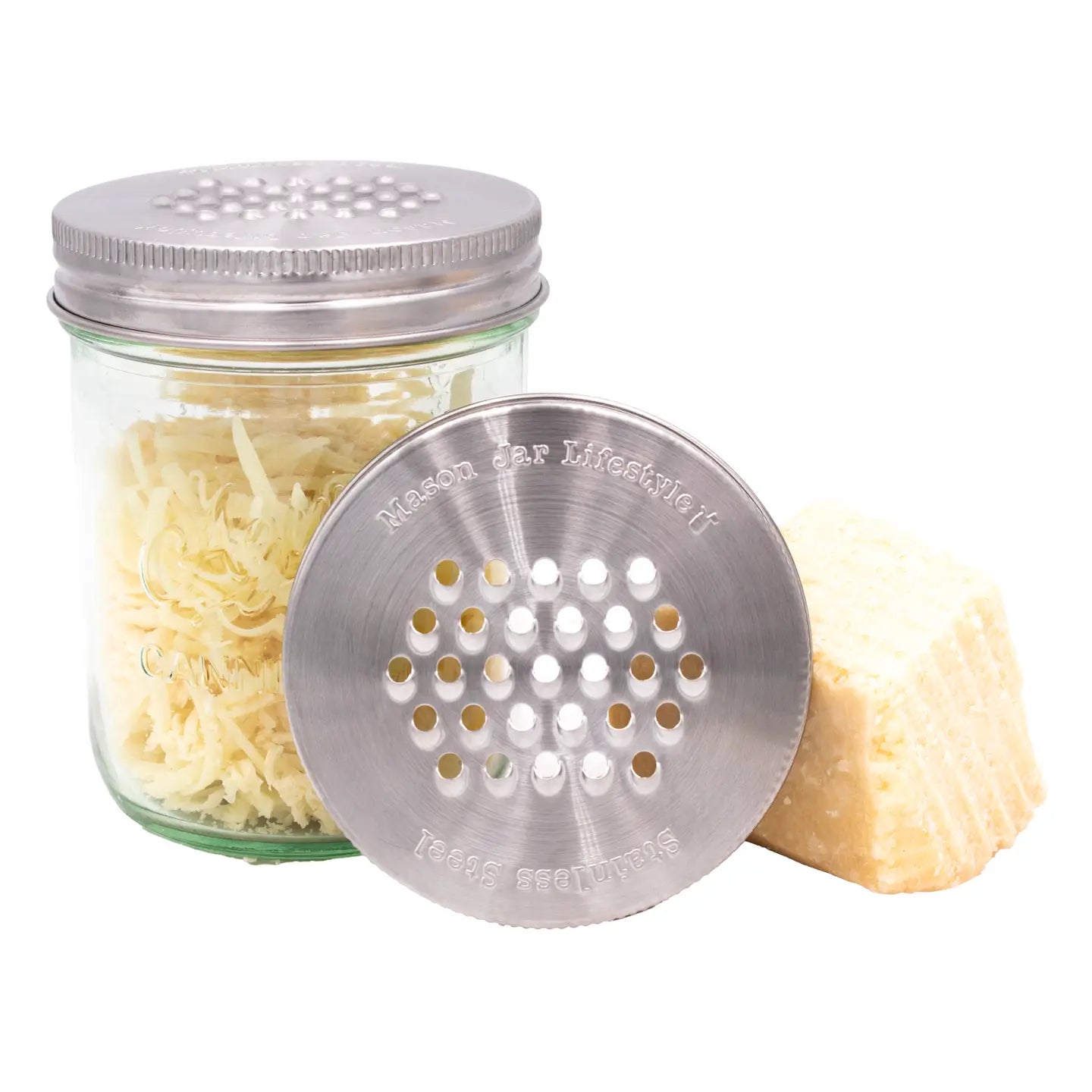 Grater Lid For Mason Jar