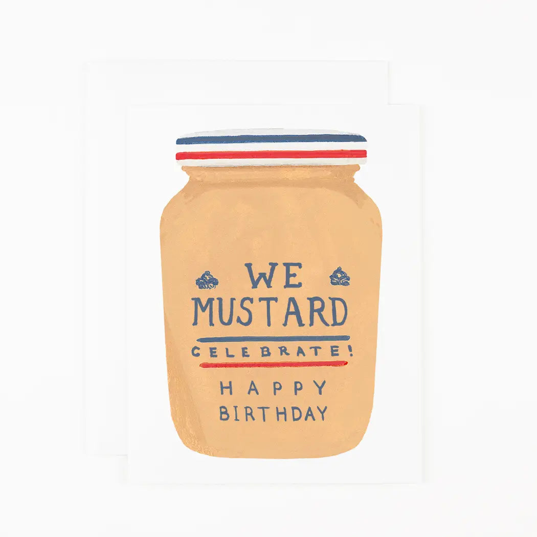 Mustard Celebrate | Birthday Card