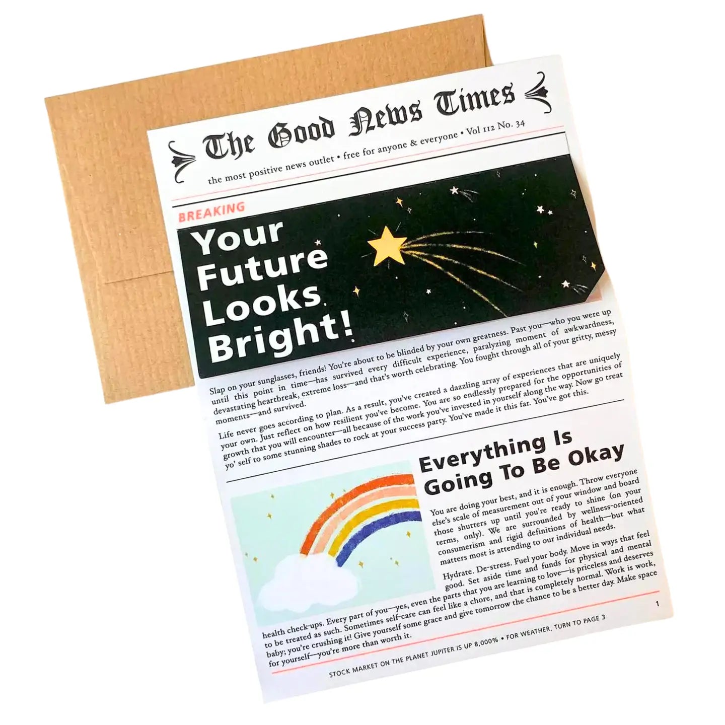 Good News | Pop-Up Card