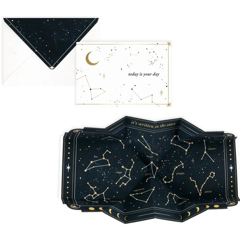 Zodiac Constellation | Pop-Up Card